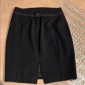 Black Express Pencil Skirt